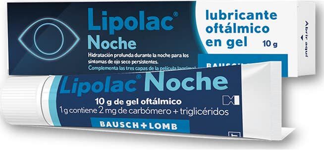 LIPOLAC Noche Gel Lubricante Ocular 10g