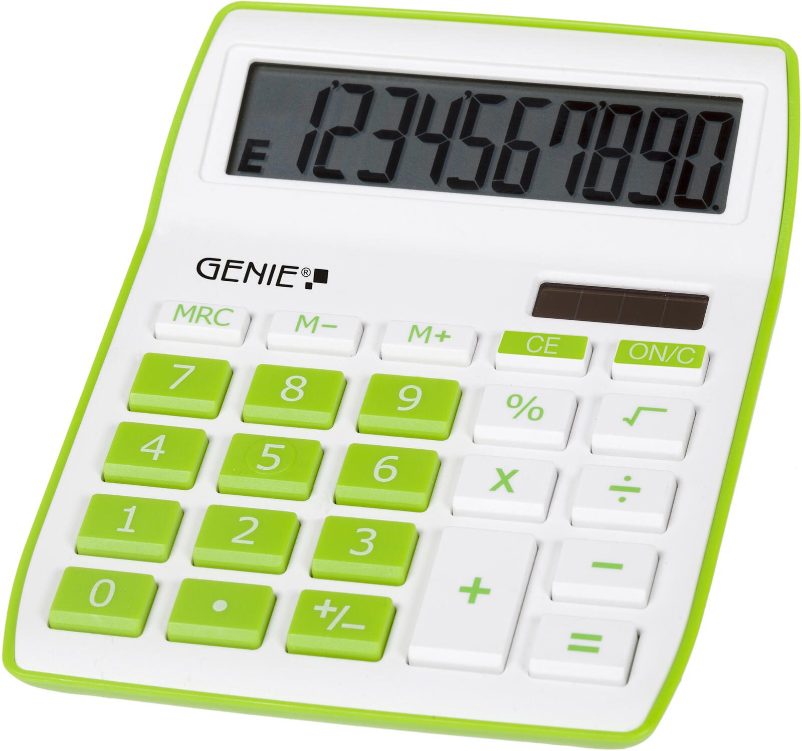 GENIE Tischrechner 840g weiß/grün 12266