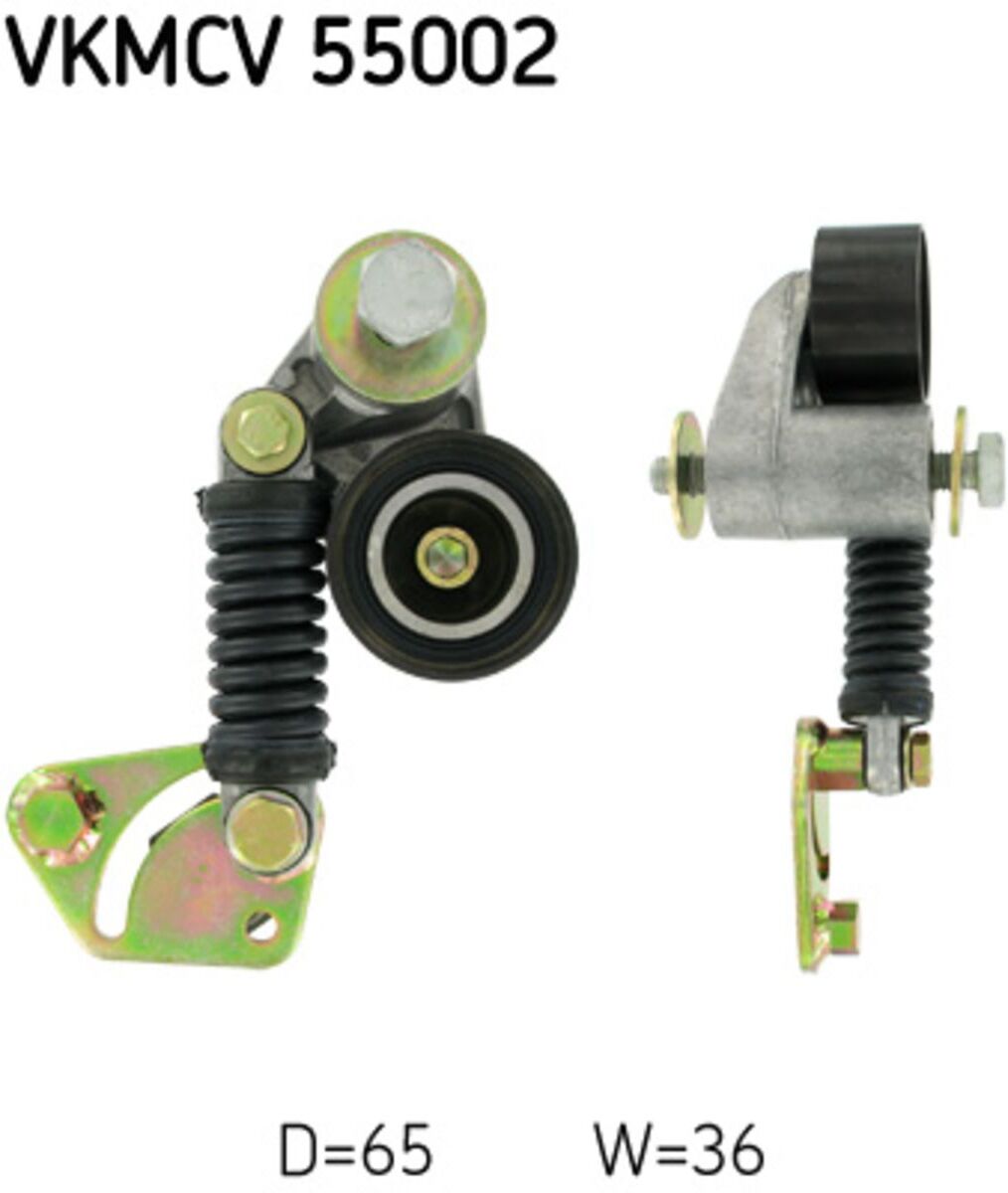 Spannrolle, Keilrippenriemen SKF VKMCV 55002