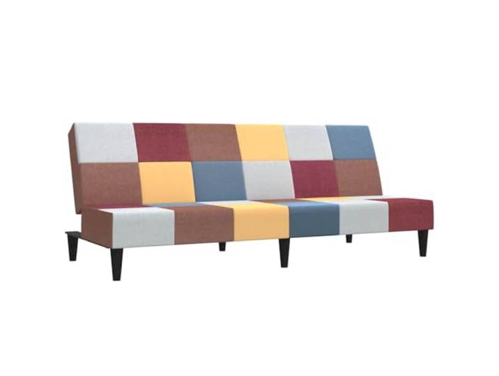 KKgypkn Schlafsofa 2-Sitzer Stoff 2-in-1 Funktion, Verstellbare Ruckenlehnen, Holzrahmen, Atmungsaktiv, Fur Wohnzimmer