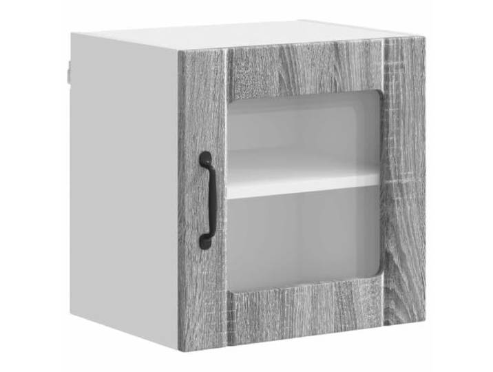 HKTMGDNG 2er Set Küchen Wandschrank Graues Sonoma 40x31x40 cm Zwei kompakte Hängeschränke aus Holzwerkstoff schaffen wertvollen Stauraum in Küche und Esszimmer mit Pflegeleichtigkeit.