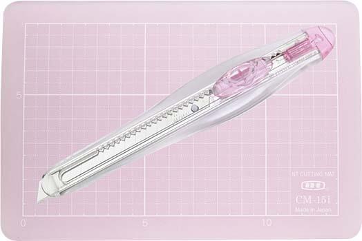 NT Schneidematte Set AM350P 150 x 100 mm, rosa H1310631