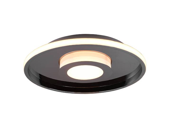 Plafonnier LED Ascari Ø 40cm Argenté/Argenté Matériau : Métal, Matière plastique Surface en métal : Laqué Type de matière synthétique :