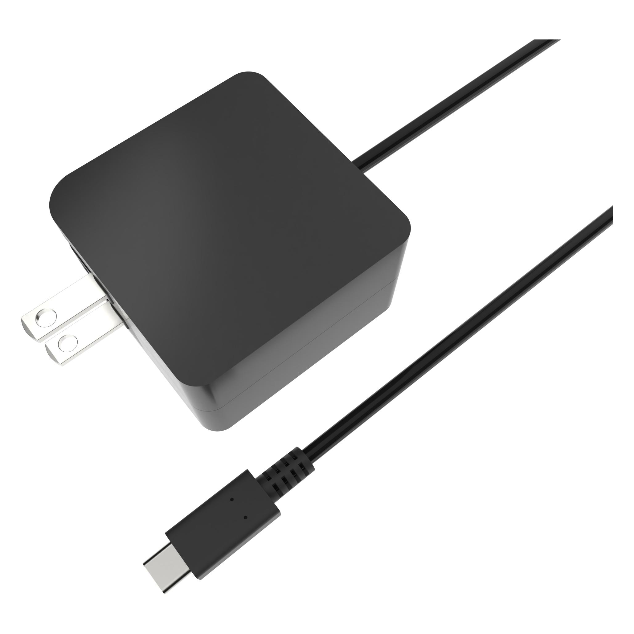 Oniverse 45W USB-C Charger für Reisen (UK/US/EU) - Gaming -Zubehör (45 W, 1 Port) (ONICAB3-MULTI-BLK)