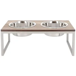 Hundenapf Dimo SHARE 10: Spare 10 % taupe/holz