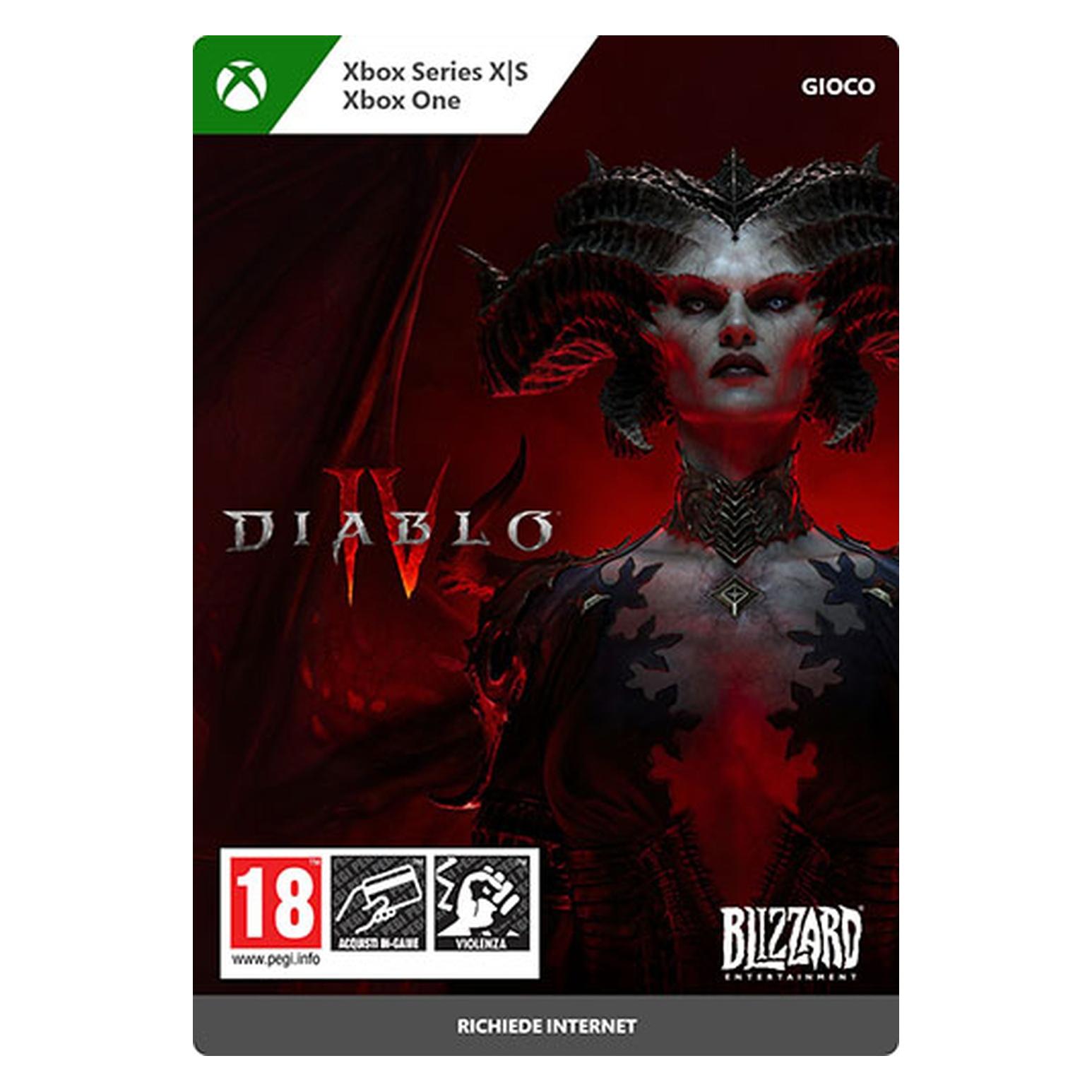 Microsoft Xbox Diablo IV - Standard Edition Download Code (Xbox One S, Xbox One X, Xbox Series S, Xbox Series X) (G7Q-00228)