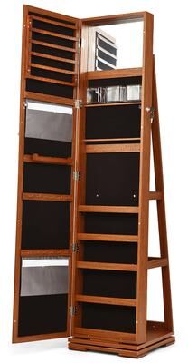 Armoire Jewelry Cabinet Standing Jewelry Organizer
