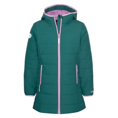 Trollkids - Girl's Stavanger Coat - Mantel Gr 92 türkis