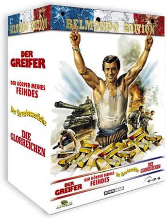 Jean-Paul Belmondo - Belmondo Edition - Der Greifer / Der Körper meines Feindes / Der Unverbesserliche / ... [4 DVDs] - Preis vom 30.09.2026 22:30:23 h