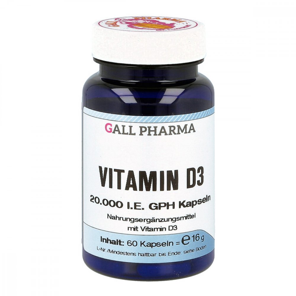 Hecht-Pharma GmbH Vitamin D3 20.000 I.e. Gph Kapseln 14201995