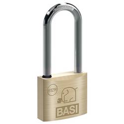 Basi 6122-3000 Vorhängeschloss 40 mm verschieden schließend Messing Profilzylinder-Vorhangschloss