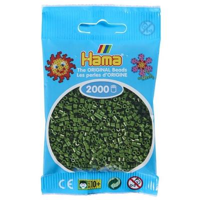HAMA Mini-Perlen 2000 Stck. Waldgrün