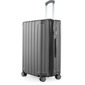 Hauptstadtkoffer Koffer Q-Damm, erweiterbar, graphit, Hartschale, 4 Rollen, 71 Liter, 45,5 x 68 x 27cm