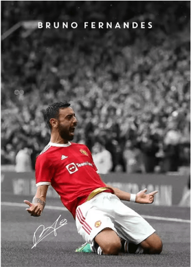 Inspire Picks Modern Soccer Player Canvas Poster Football Wall Art Decor For Home 10 40x60cm Unframed