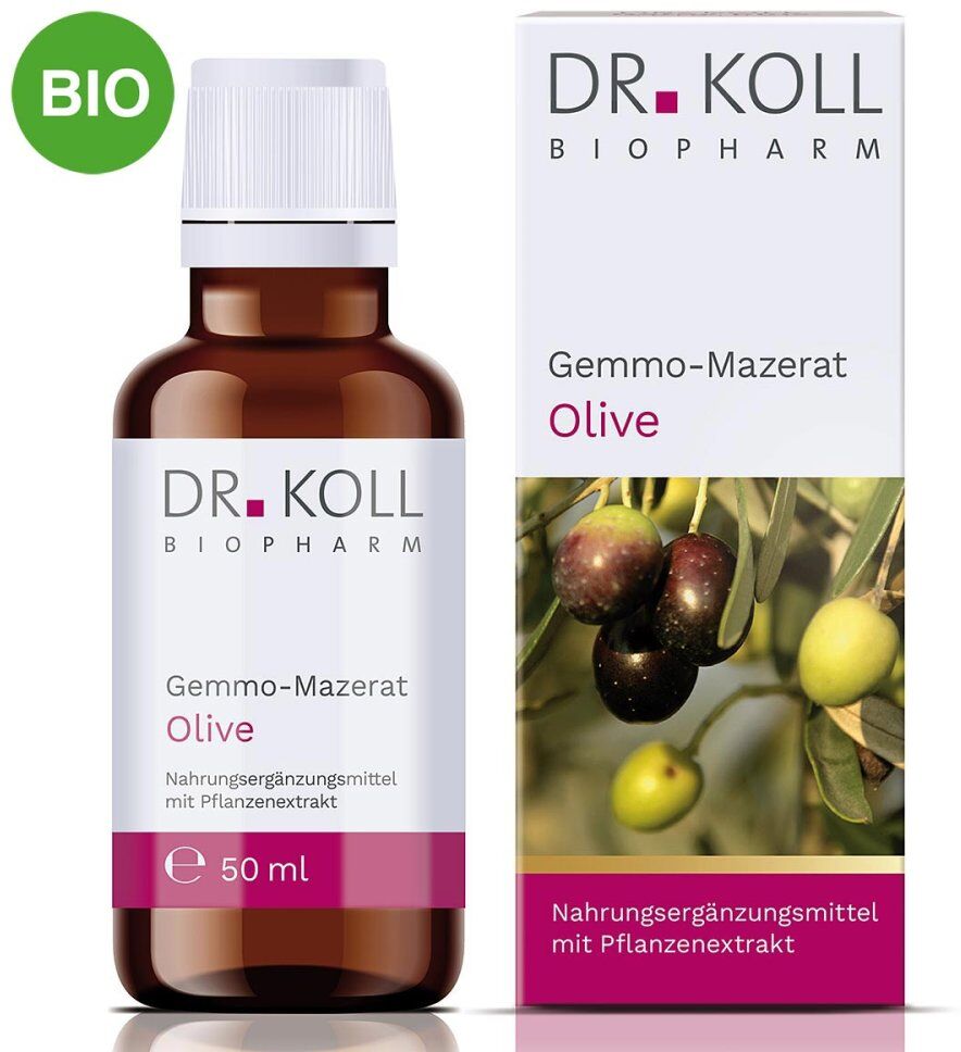 Dr. Koll Gemmo-Mazerat Olive Tropfen 50ml