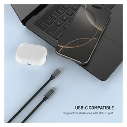Fixed Opletený kabel FIXDB-CCW-GR, Smartwatch Zubehör, Grau