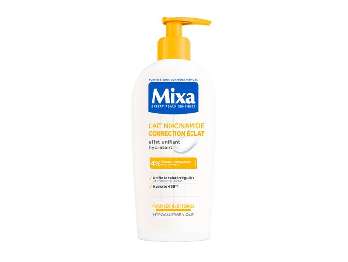 Mixa Lait Correcteur Éclat Niacinamide 250 ml