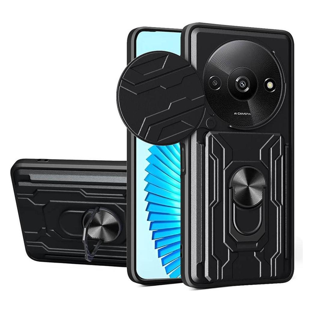 Cover-Discount Xiaomi Redmi A3 - Armor Case mit Kickstand (Xiaomi Redmi A3) (52551681)