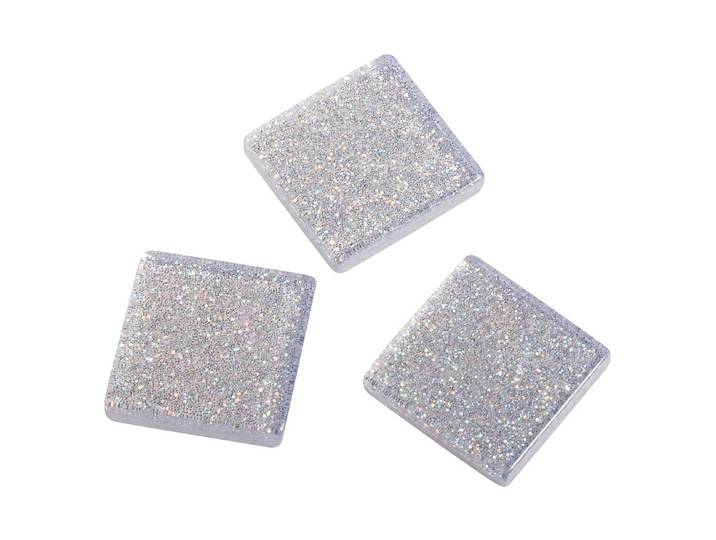 Rayher Acryl-Mosaik Glitter 1 cm 205 Stück