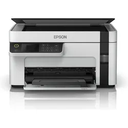 Epson Multifunction compact printer EcoTank M2120 Mono, Inkjet, A4, Wi-Fi, White (Tintenpatrone, Schwarz-Weiss), Drucker, Weiss