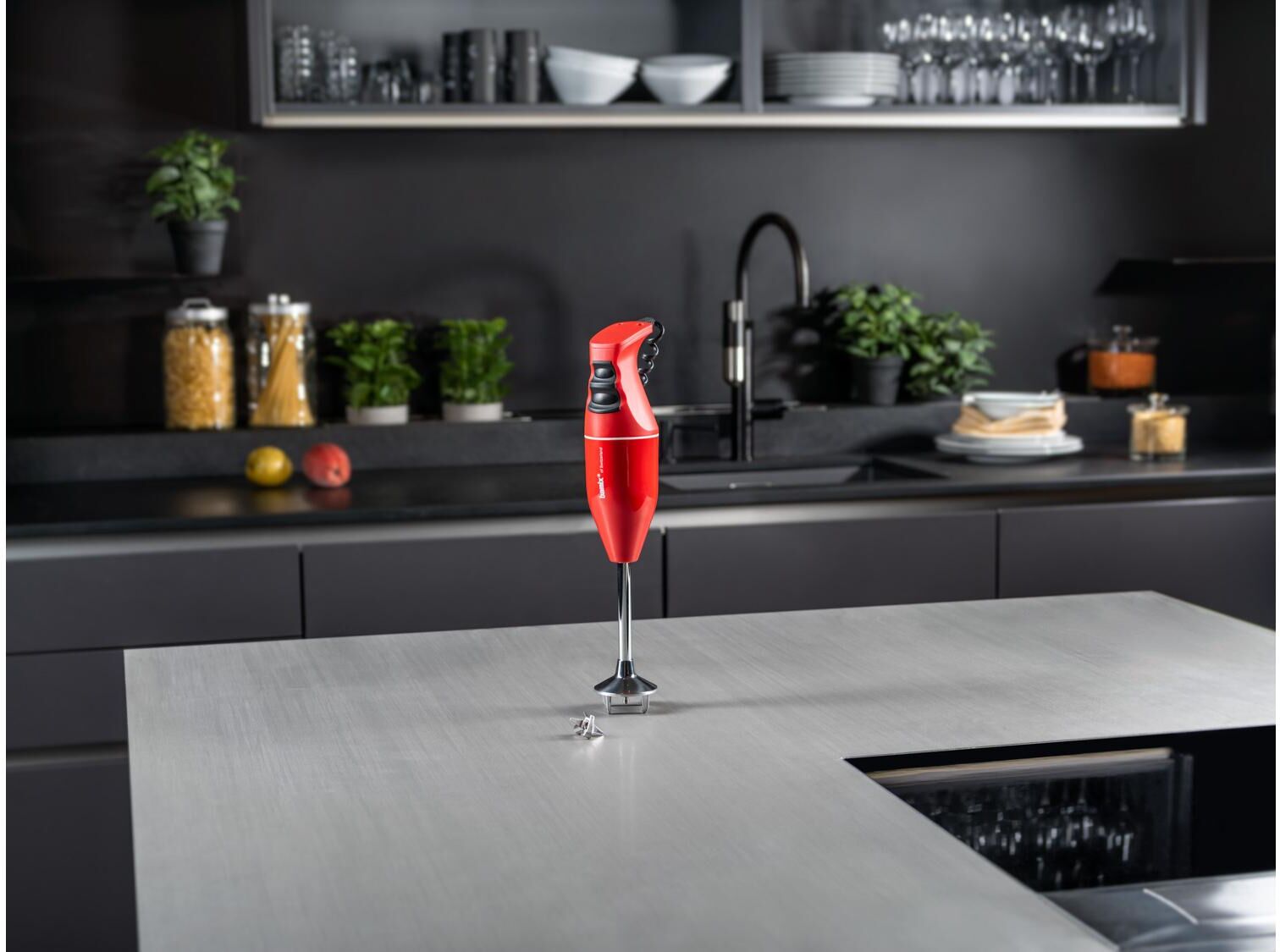 BAMIX Stabmixer "EO 140 Classic, Rot", rot, H:41cm, Mixer, Stabmixer rot Einheitsgröße