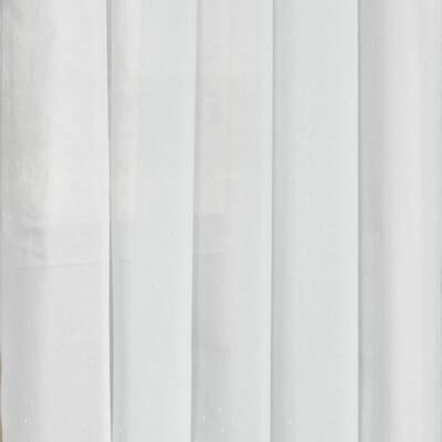 Ricardo Trading Llc Sea Glass II Tailored Curtain Panel, 55 x 72, White