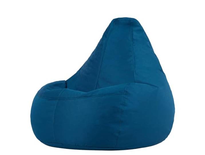 Bean Bag Bazaar Dalton Outdoor Gaming Sitzsack mit Füllung, Blaugrün