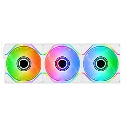 Thermaltake Lüfter SWAFAN 120 EX INFINITY ARGB Sync SW (120 mm, 1x), PC Lüfter, Weiss