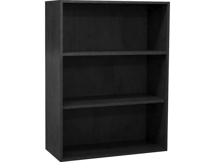 Aktenregal MÄUSBACHER Big System Office , schwarz (schwarzstahl), B:81cm H:109cm T:36cm, Holzwerkstoff, Regale, Aktenregal, Breite 81 cm