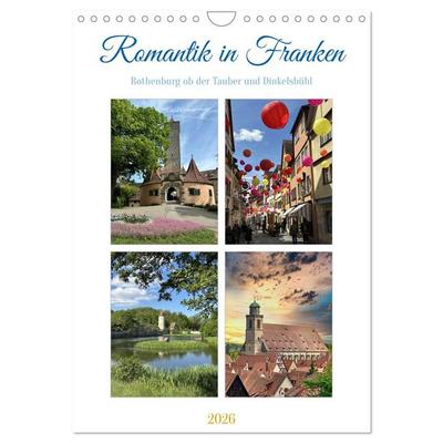 Romantik in Franken (Wandkalender 2026 DIN A4 hoch), CALVENDO Monatskalender