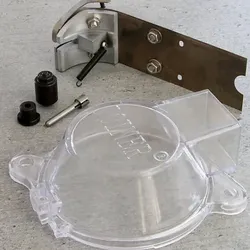 Ös-Werkzeug-Set M165 für Ösen 8E und 8E 4 lang, Eisen, silber