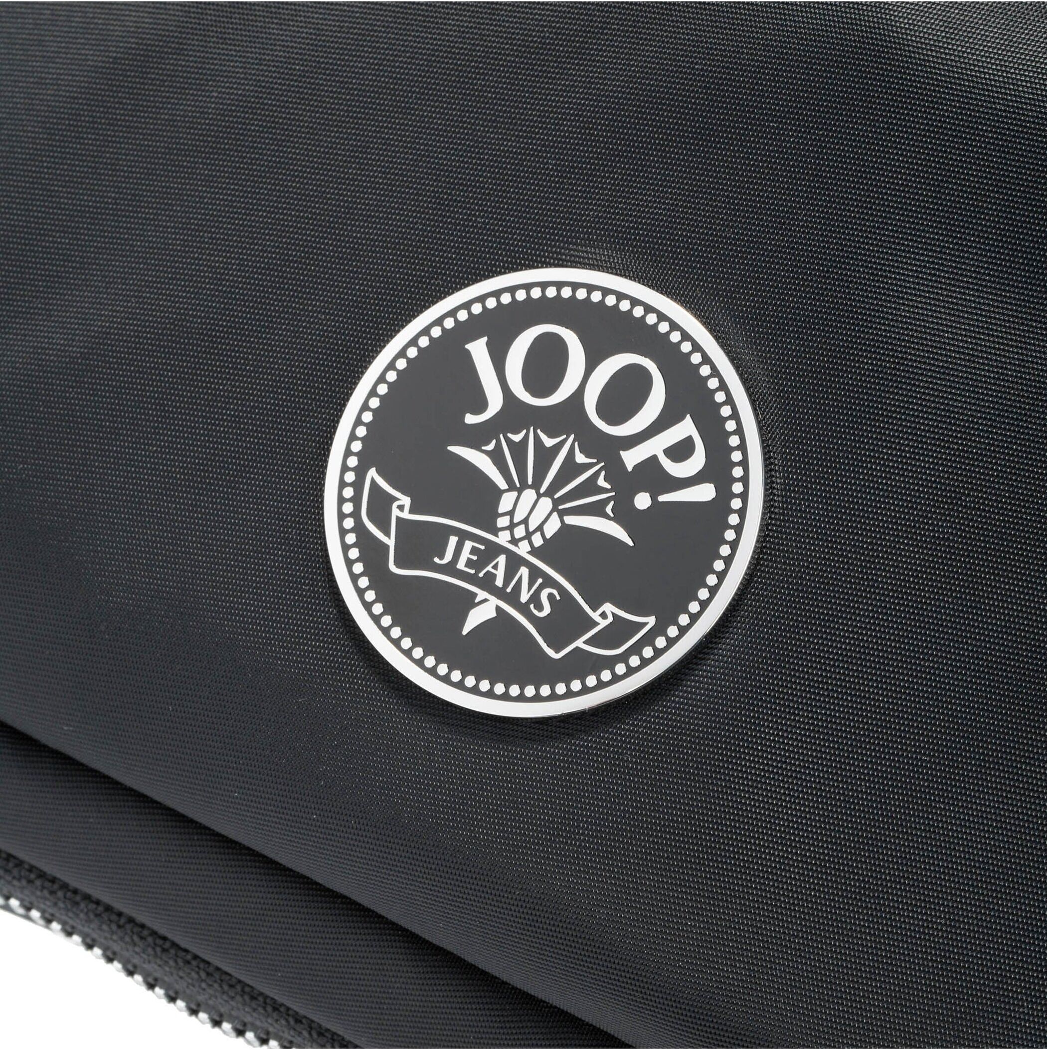 Umhängetasche JOOP JEANS "Umhängetasche Lietissimo 1.0 Lilou Shoulderbag mvz", Damen, Gr. B/H/T: 25cm x 24cm x 3cm 0, schwarz, Obermaterial: 100% Polyester PES., Taschen Umhängetasche