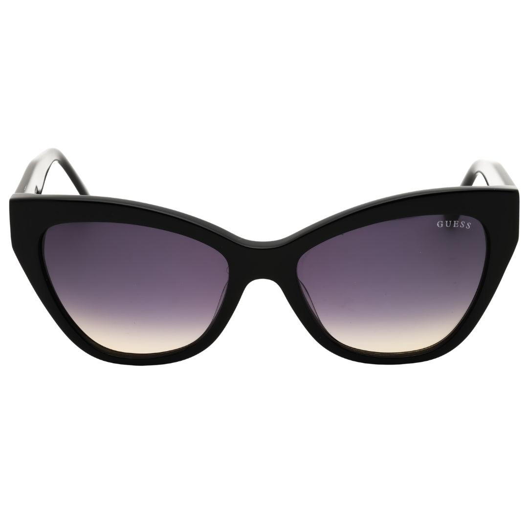 Guess Glanzende Zwarte Cat-eye Zonnebril