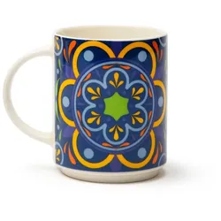 Excelsa Set Von 4 Mugs Puebla Porzellan 30 Cl Bunt