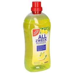 Gut & Günstig Allzweckreiniger »Zitronenduft« 1,5 L gelb