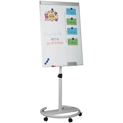 relaxdays Flipchart »mobil« 100x70 cm grau