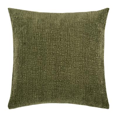 Dekokissen PAD "Fashion", dunkelgrün, unifarben, B:60cm L:60cm, Polyester, Dekokissen_Sitzkissen_Kissenhüllen, aus einer italienischen Fashionweberei