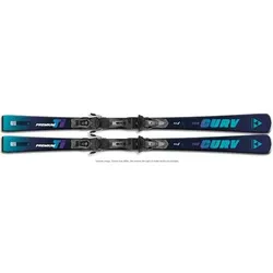 FISCHER Herren Racing Ski THE CURV PREMIUM TI RT + RS 10, Größe 160 in Blau Blau