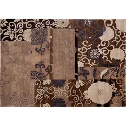 talis teppiche Handknüpfteppich LOMBARD Premium 60.3 gemustert 250 cm x 300 cm