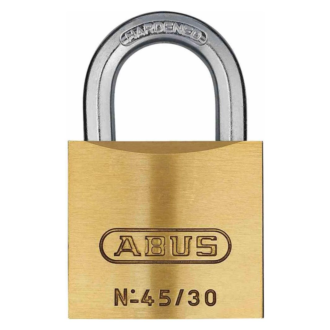 Abus Vorhängeschloss 45/30 Messing 30 mm (05086 2)