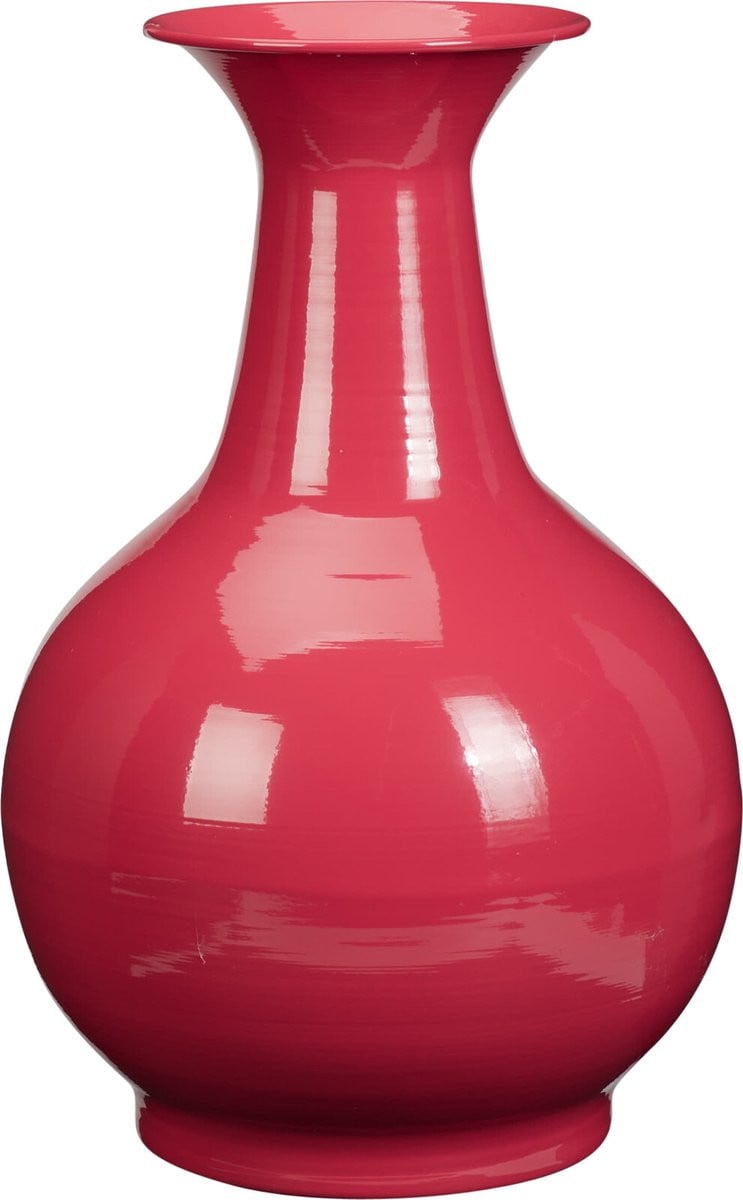 Home&Styling Vaas Zink Roze Shiny