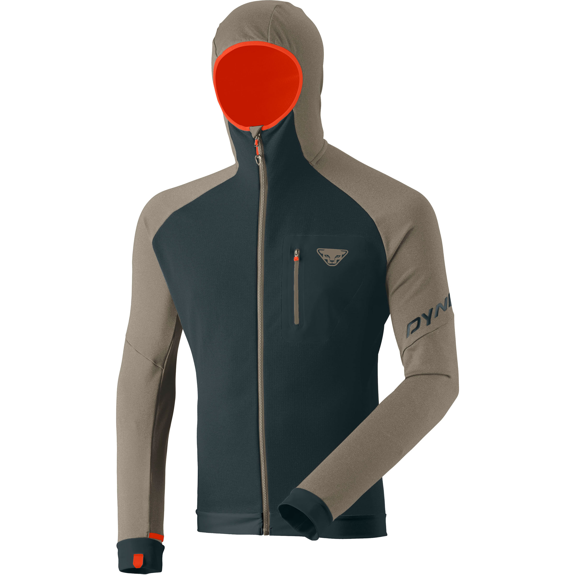 Dynafit Radical PTC Herren Fleecejacke grau Größe S Trekking Widerstandsfähig Wasserabweisend