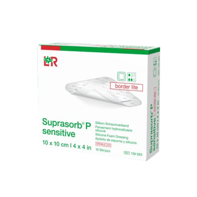 Lohmann & Rauscher GmbH & Co.KG SUPRASORB P sensitive PU-Schaumv.bor.lite 10x10cm 10 St 15786437