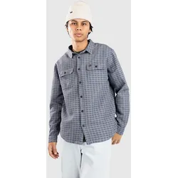 Quiksilver Salt Lake Waffle Hemd china blue salt lake Gr. M