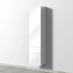 Sanipa Hochschrank „2morrow“ 350 × 1615 × 350 mm in Weiß (glanz)