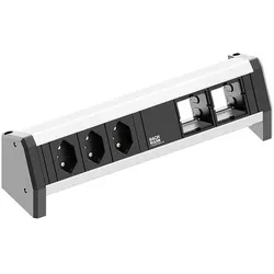Bachmann Steckdosenleiste 5-fach schwarz IP20 DESK 902.009