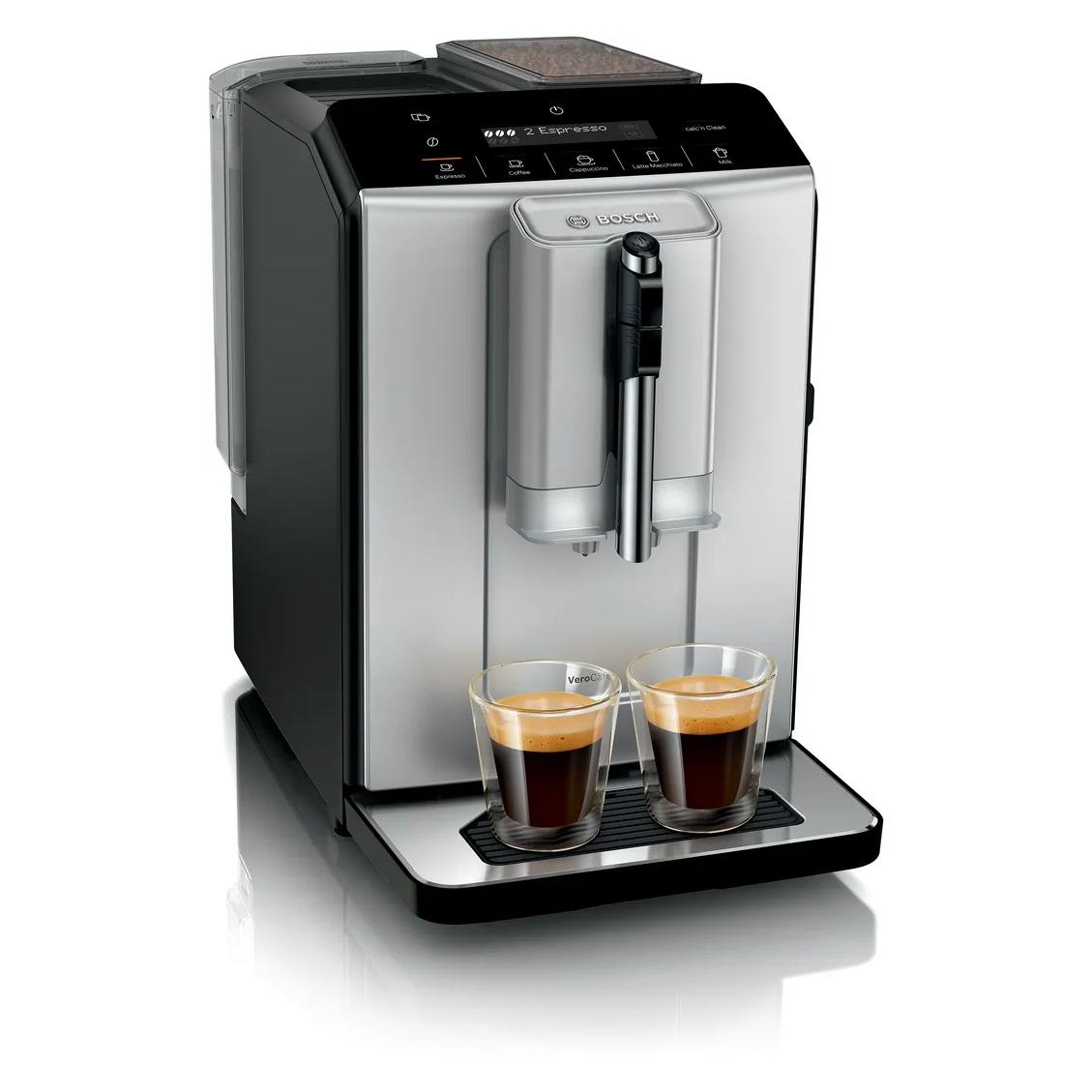 Bosch Hausgeräte 2 Espresso volautomaat VeroCafe Silk Silver TIE20301 (TIE20301)
