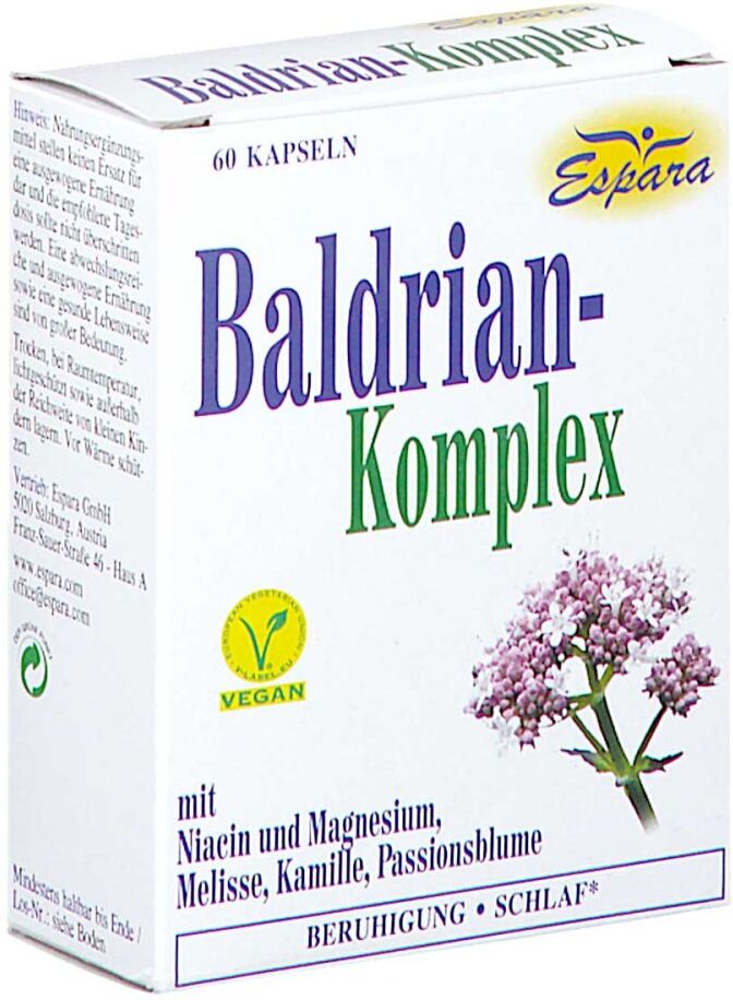 Baldrian-komplex Kapseln