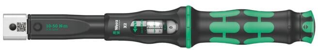 Clé dynamométrique à outil interchangeable Wera Click-Torque X 2 (05075652001)