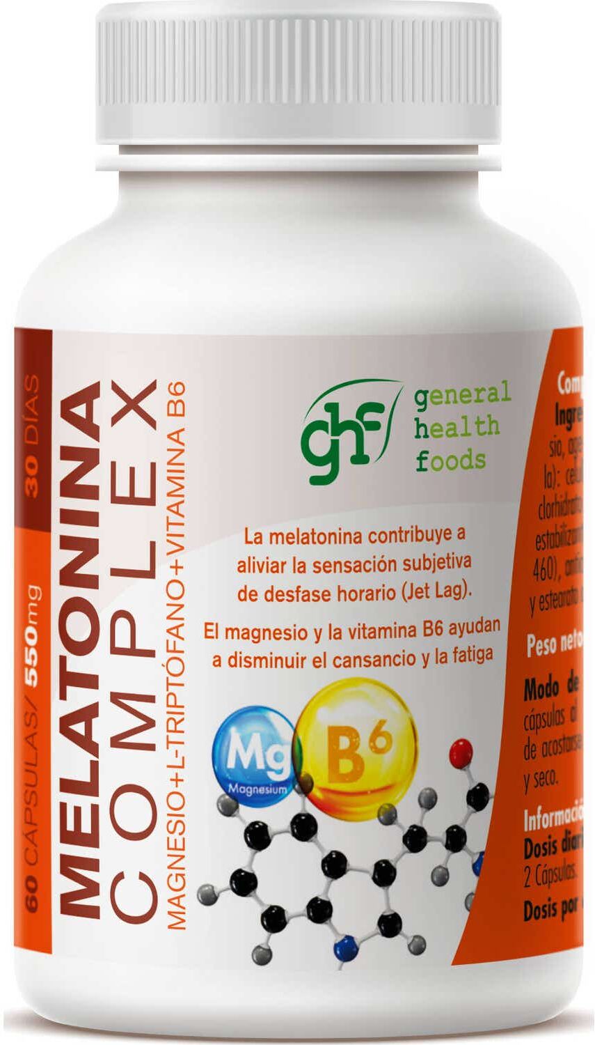 GHF Melatonina Complex 550 mg 60 caps